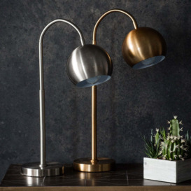 Olivia's Bailee Arched Table Lamp Bronze - thumbnail 2