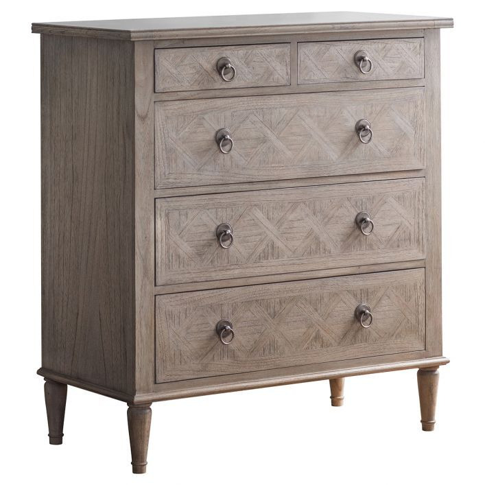 Gallery Interiors Mustique 5 Drawer Chest - image 1
