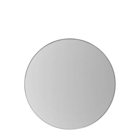 Gallery Interiors Hayle Round Mirror in Black - thumbnail 1
