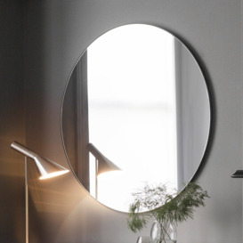 Gallery Interiors Hayle Round Mirror in Black - thumbnail 2