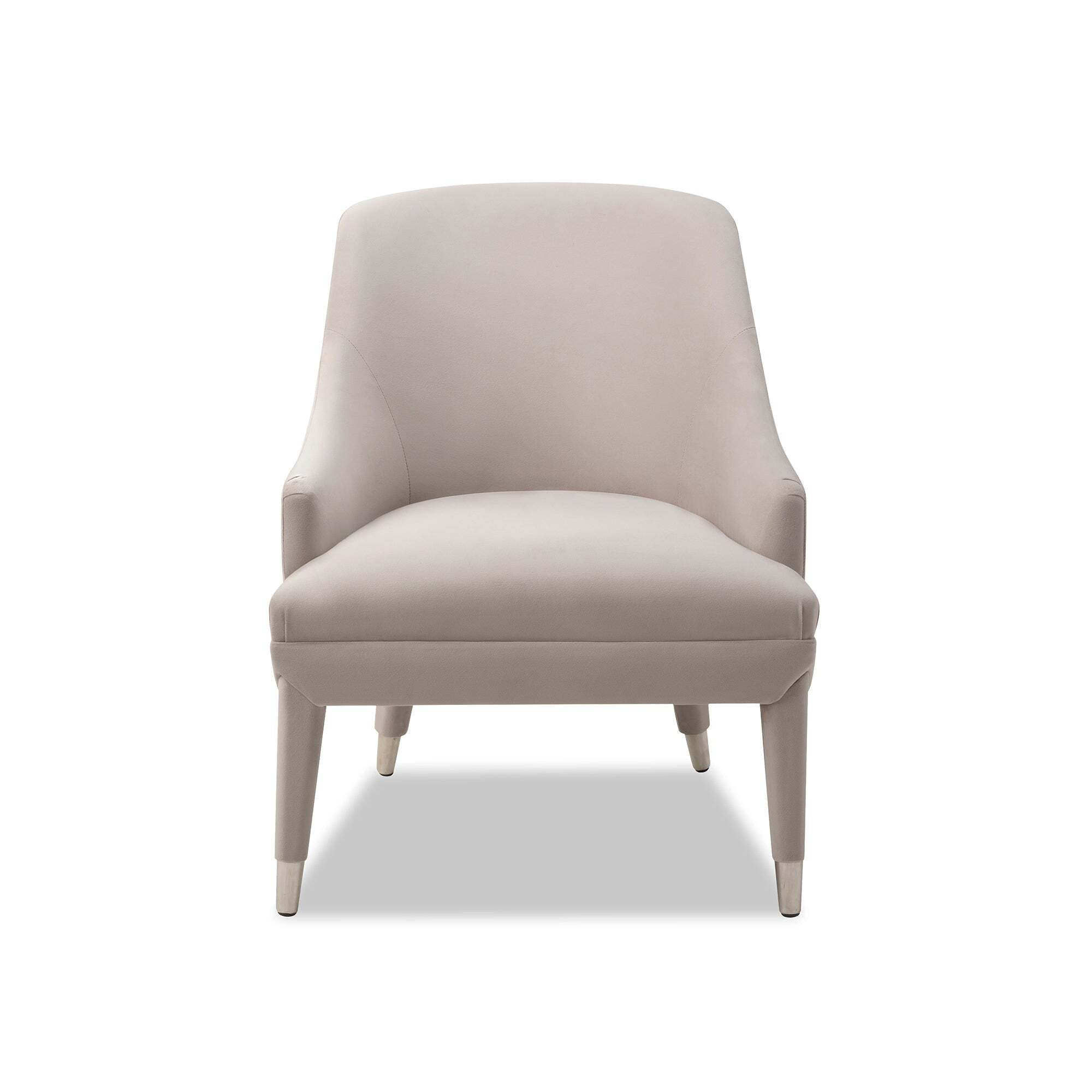 Liang & Eimil Sylvia Occasional Chair - Limestone Velvet