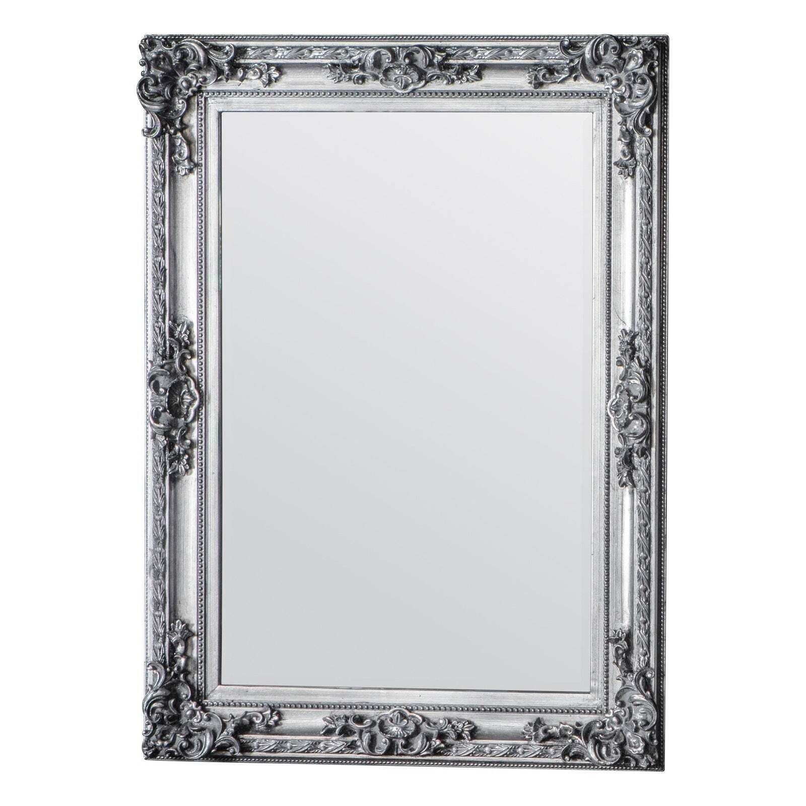 Gallery Interiors Altori Rectangle Mirror in Silver - image 1