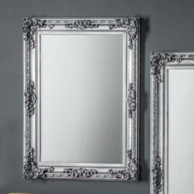 Gallery Interiors Altori Rectangle Mirror in Silver - thumbnail 2