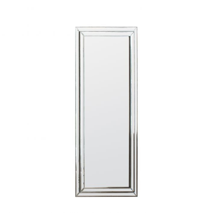 Gallery Interiors Chambery Leaner Mirror in Pewter - image 1