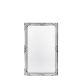 Gallery Interiors Fiennes Rectangle Mirror Antique White - thumbnail 1