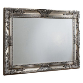 Gallery Interiors Hampshire Rectangle Mirror in Silver - thumbnail 1
