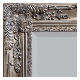 Gallery Interiors Hampshire Rectangle Mirror in Silver - thumbnail 2