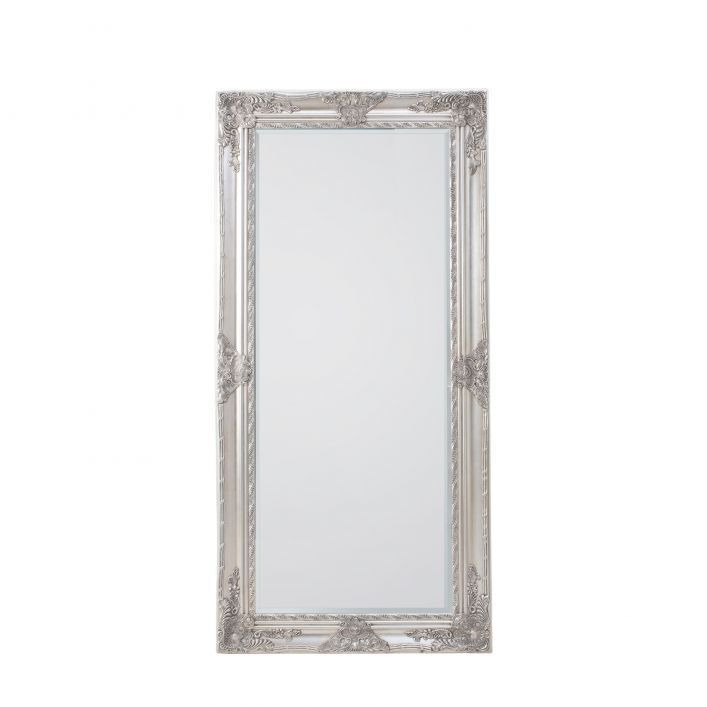 Gallery Interiors Harrow Leaner Mirror Silver - image 1