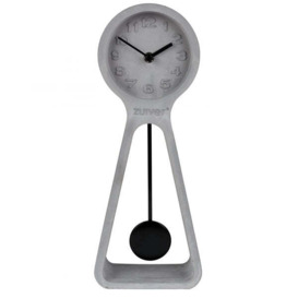 Zuiver Pendulum Clock Time Concrete - thumbnail 1
