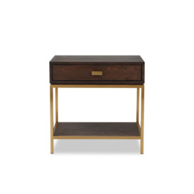 Liang & Eimil Levi Bedside Table Dark Brown - thumbnail 1