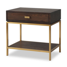 Liang & Eimil Levi Bedside Table Dark Brown - thumbnail 2
