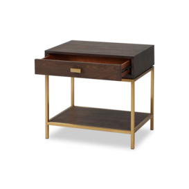 Liang & Eimil Levi Bedside Table Dark Brown - thumbnail 3