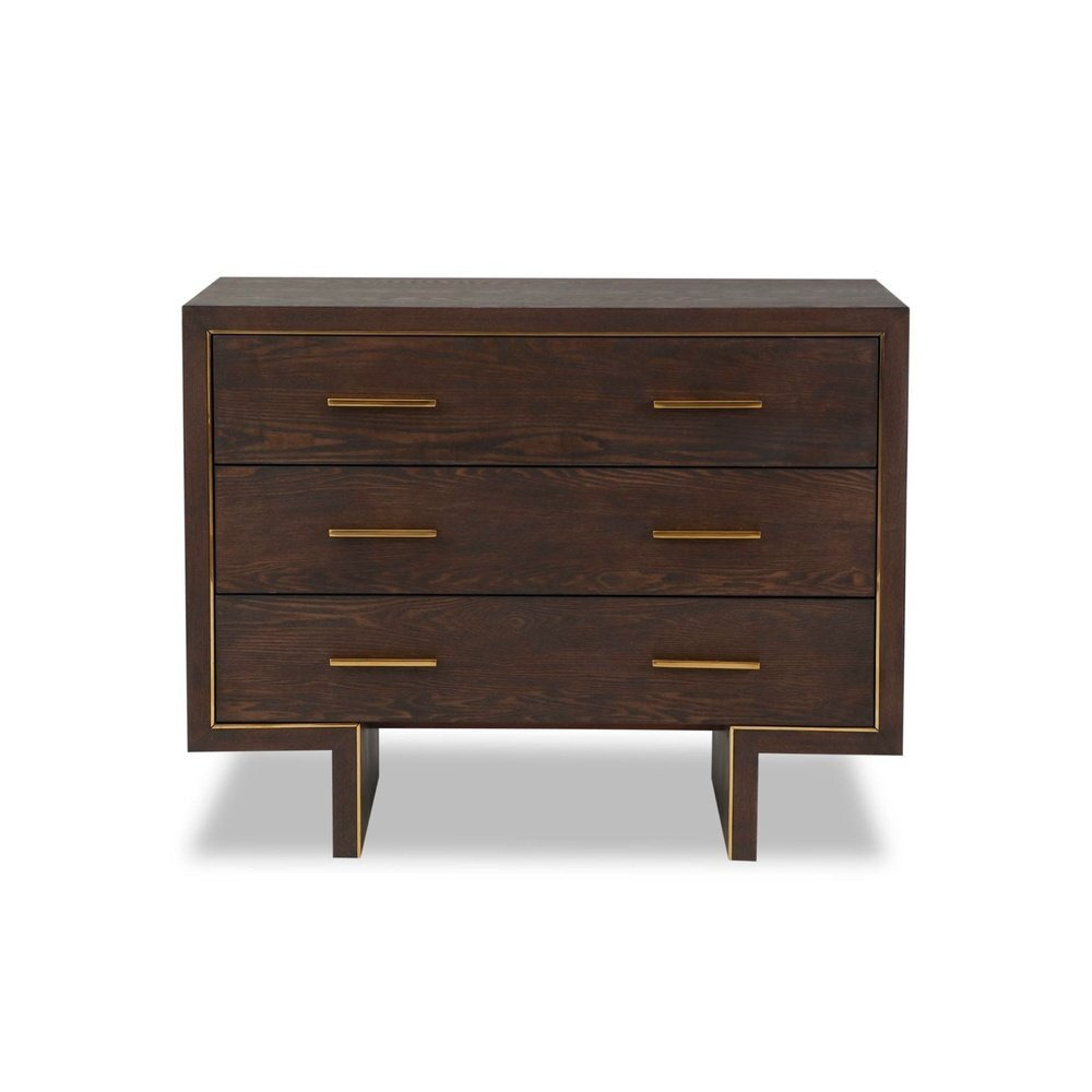 Liang & Eimil Tigur Chest of Drawers Dark Brown Ash - image 1