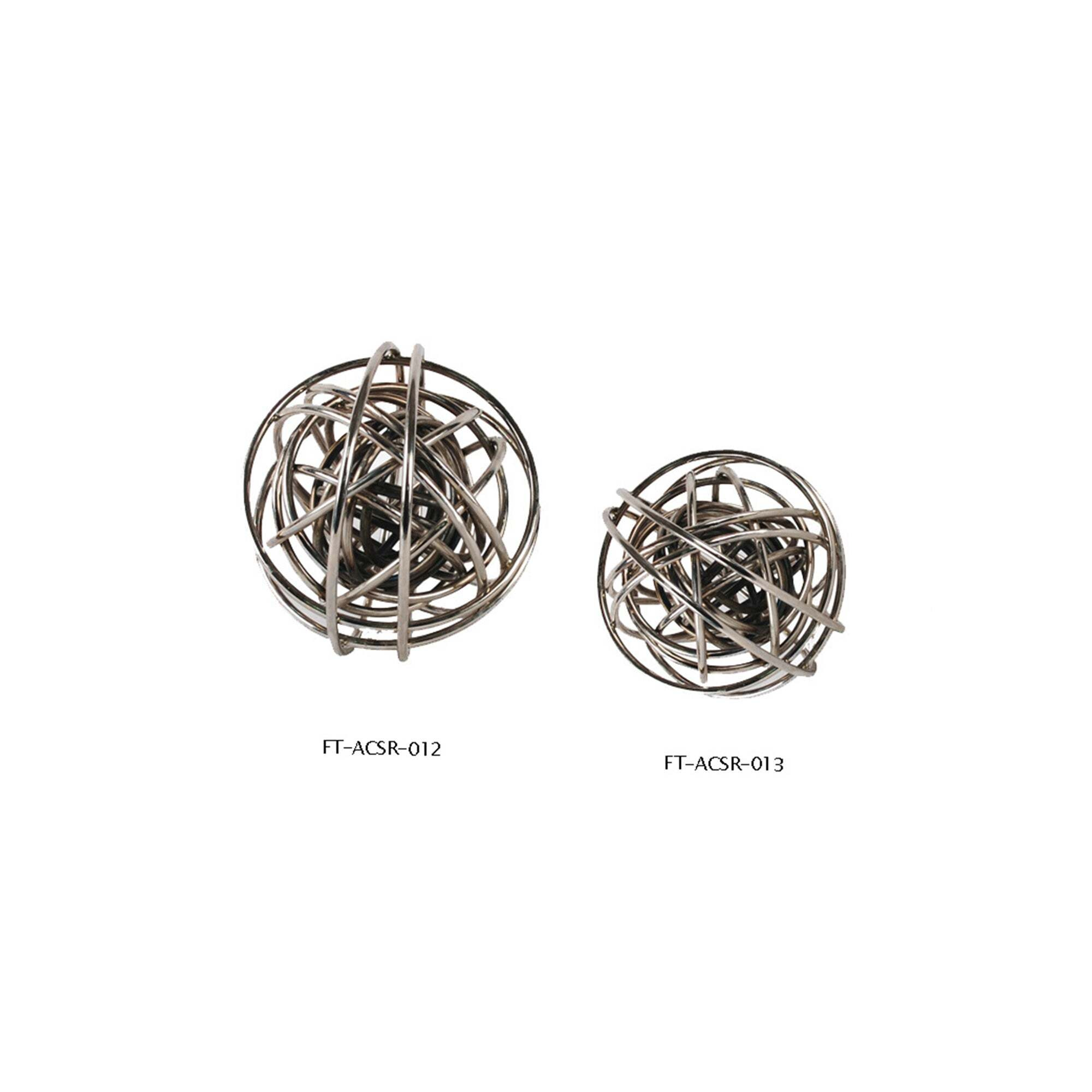 Liang & Eimil Twig Orb Nickel (small) - image 1