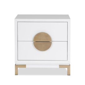 Liang & Eimil Otium Bedside Table Champagne Gold - thumbnail 2