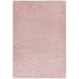 Asiatic Carpets Cozy knitted Rug Pink - 160 x 230cm - thumbnail 1