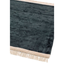 Asiatic Carpets Elgin Hand Woven Rug Petrol/ Pink Border - 160 x 230cm - thumbnail 2