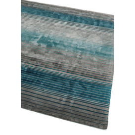 Asiatic Carpets Holborn Hand woven Rug Turquoise - 160 x 230cm - thumbnail 2