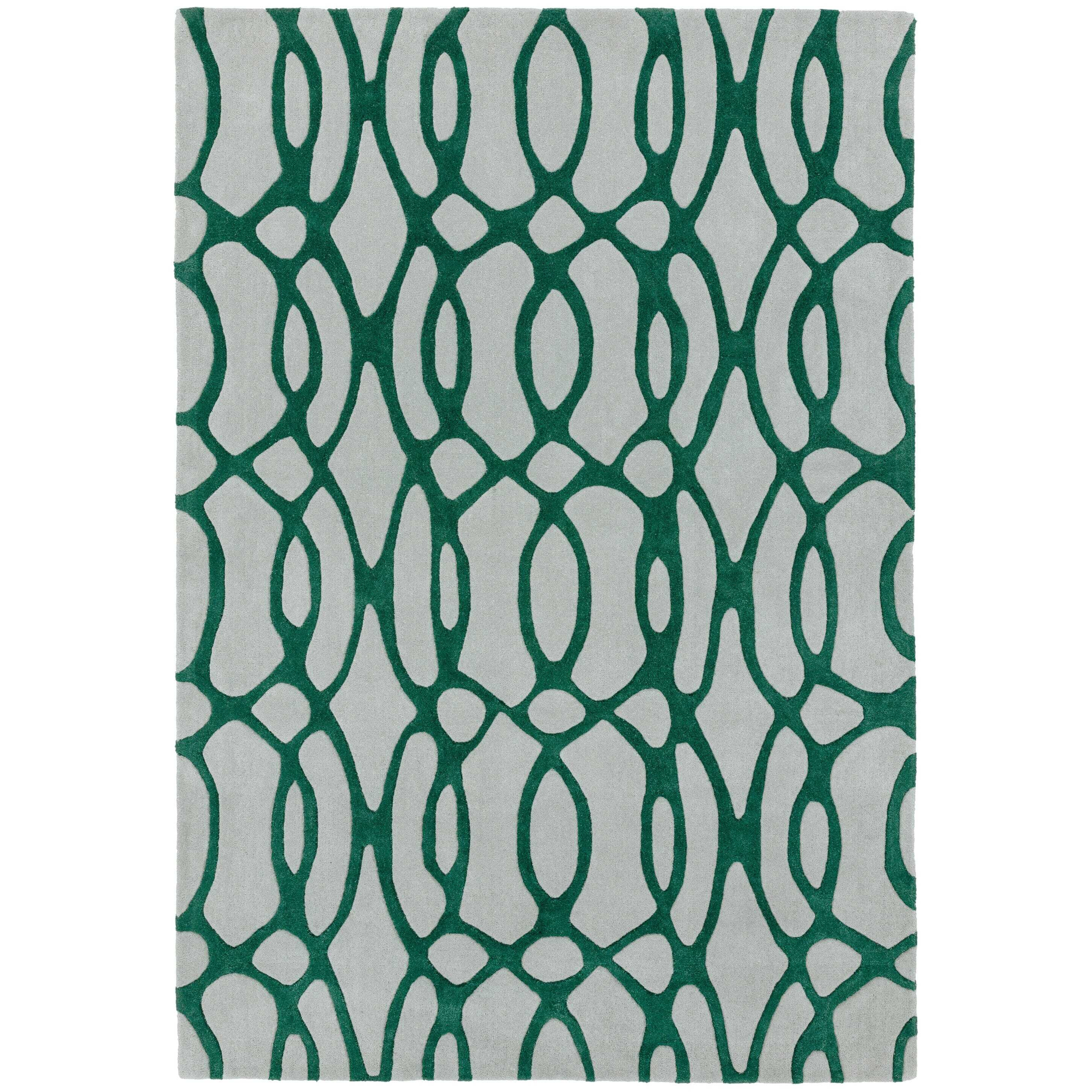 Asiatic Carpets Matrix Hand Tufted Rug Wire Green - 200 x 300cm - image 1