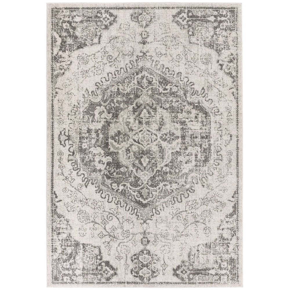 Asiatic Carpets Nova Machine Woven Rug Medallion Ivory - 160 x 230cm - image 1