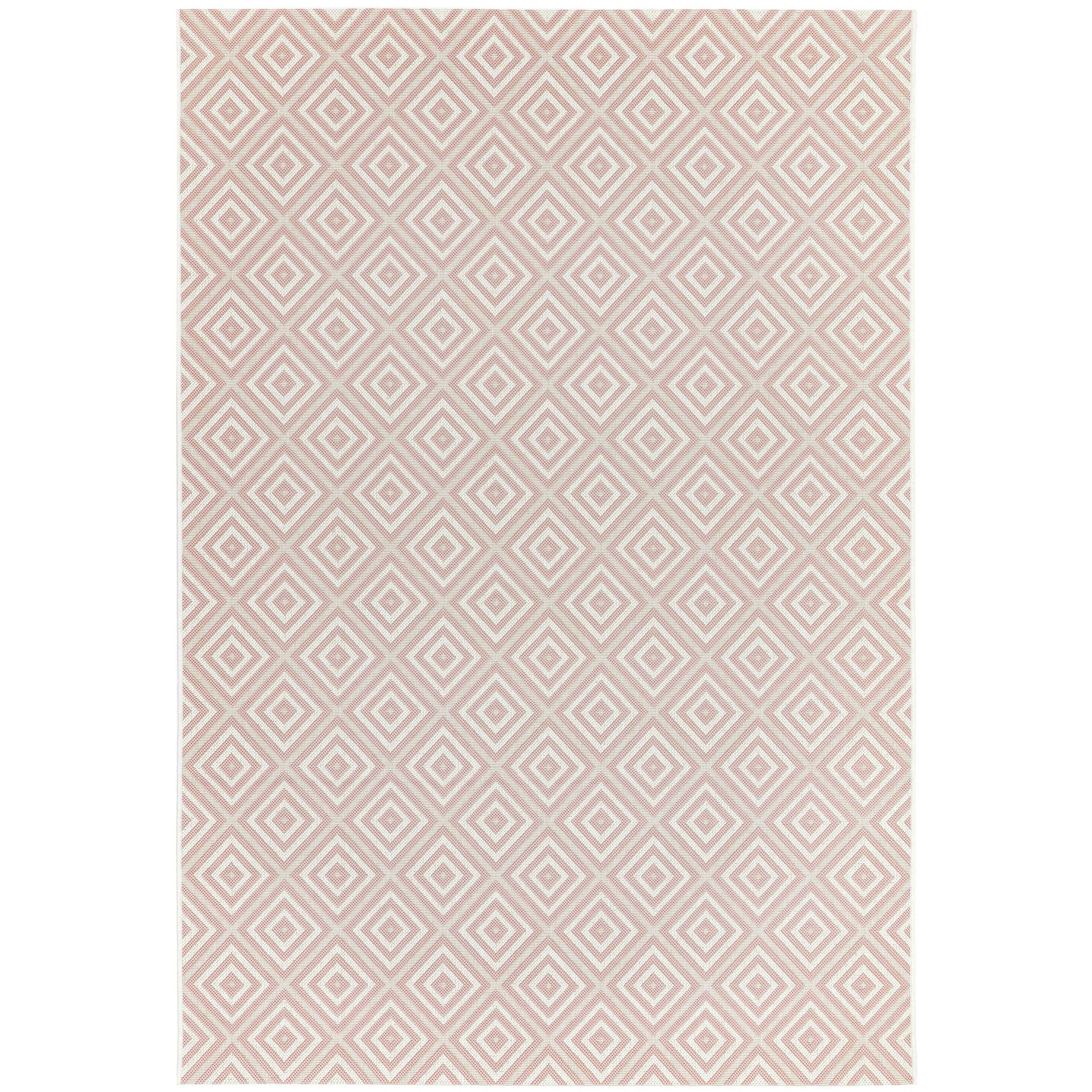 Asiatic Carpets Patio Machine Woven Rug Pink Jewel - 160 x 230cm - image 1