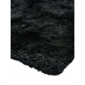 Asiatic Carpets Plush Hand Woven Rug Black - 140 x 200cm - thumbnail 3