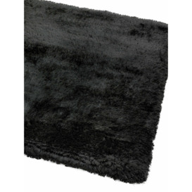 Asiatic Carpets Plush Hand Woven Rug Black - 140 x 200cm - thumbnail 2