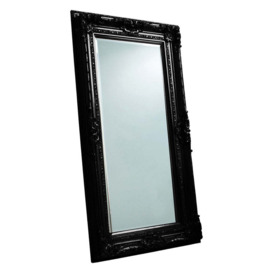Gallery Interiors Valois Leaner Mirror / Black