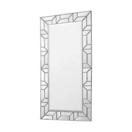 Gallery Interiors Verbier Leaner Mirror / Silver - thumbnail 3