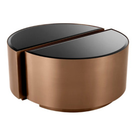 Eichholtz Astra Side Table Brushed Copper - thumbnail 1