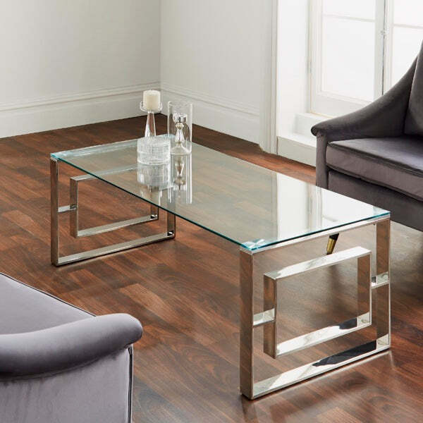 Native Home Coffee Table Milano Silver / Silver