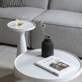 Zuiver Floss Side Table in White - thumbnail 2