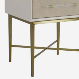 Andrew Martin Alice Bedside Table White - thumbnail 2