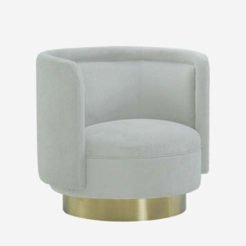 Andrew Martin Marlow Occasional Chair Pale Grey