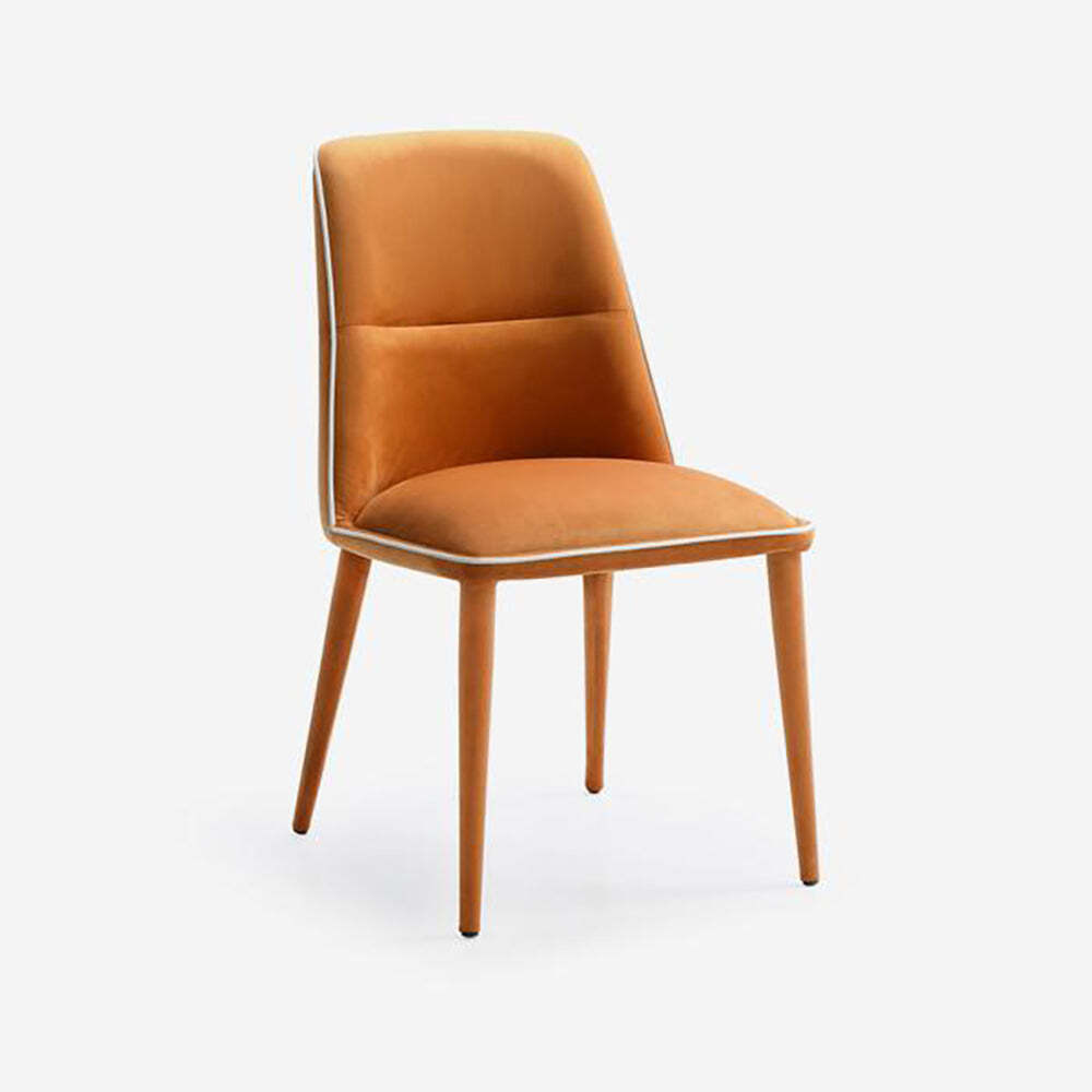 Andrew Martin Milo Dining Chair Orange - image 1