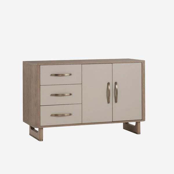 Andrew Martin Charlie 3 Drawer Sideboard Brown / Small - image 1