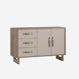 Andrew Martin Charlie 3 Drawer Sideboard Brown / Small - thumbnail 1