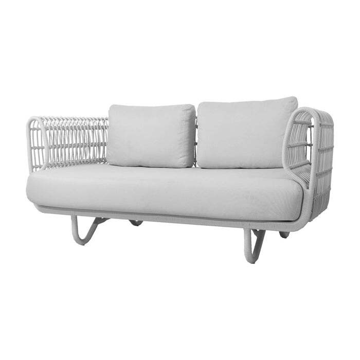 Cane-line Nest 2-Seater Sofa Outdoor White