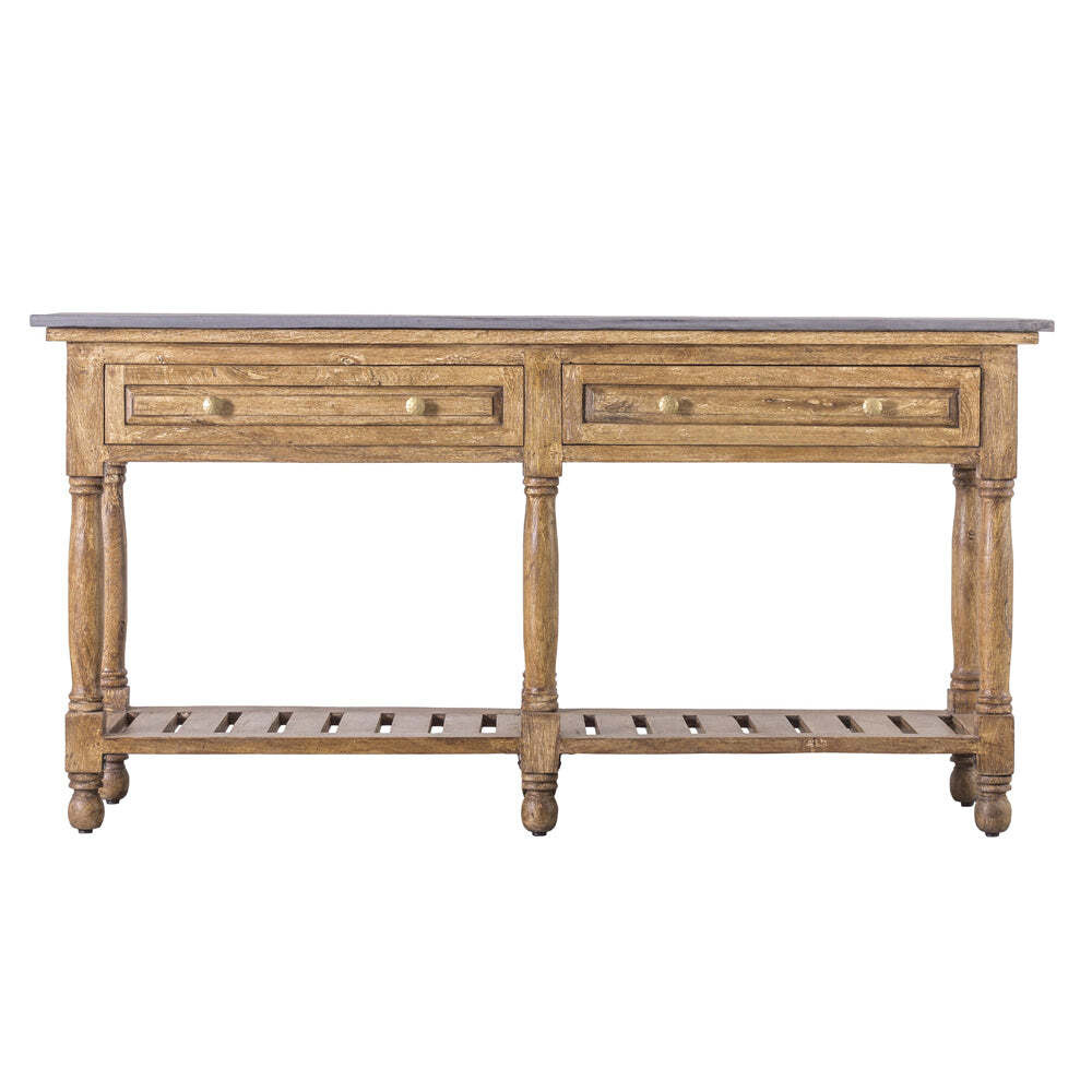 Gallery Interiors Chigwell 2 Drawer Console Table - image 1