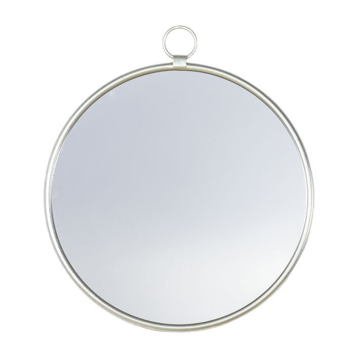 Gallery Interiors Bayswater Silver Wall Mirror - image 1