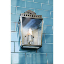 Elstead Mansion House 1 Light Wall Light Polished Nickel - thumbnail 3