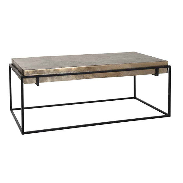 Richmond Calloway Champagne Gold Coffee Table - image 1