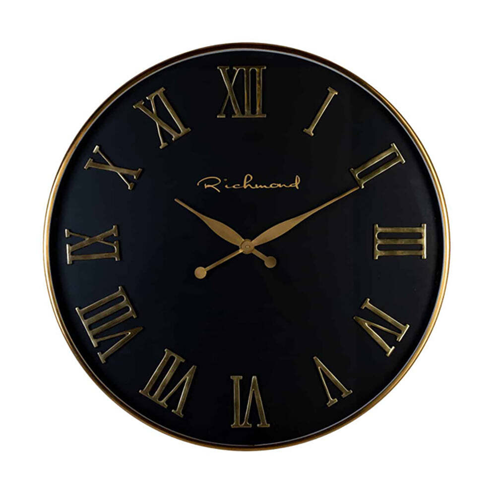 Richmond Deonne Gold Round Wall Clock - image 1