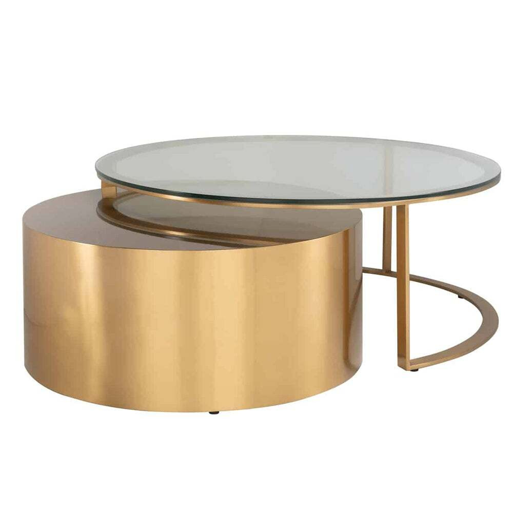 Richmond Orlan Gold Coffee Table - image 1