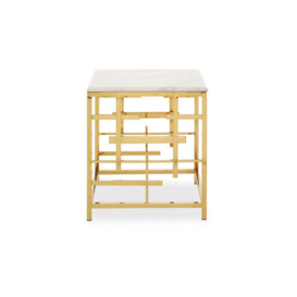 Olivia's Boutique Hotel Collection - April Gold Side Table