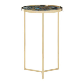 Olivia's Boutique Hotel Collection - Blue Agate Side Table - thumbnail 3