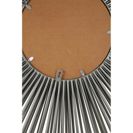 Olivia's Luxe Collection - Starburst Silver Wall Mirror - thumbnail 3