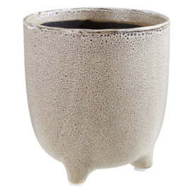 Olivia's Speckled Natural Stoneware Planter Small - thumbnail 2