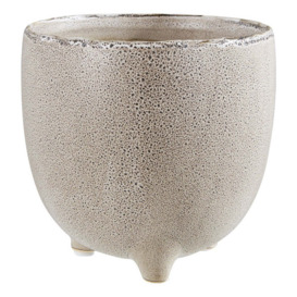 Olivia's Speckled Natural Stoneware Planter Large - thumbnail 1