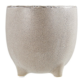 Olivia's Speckled Natural Stoneware Planter Large - thumbnail 2